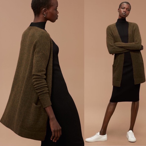 Aritzia Aronson Alpaca & Wool Cardigan - Picture 5 of 8